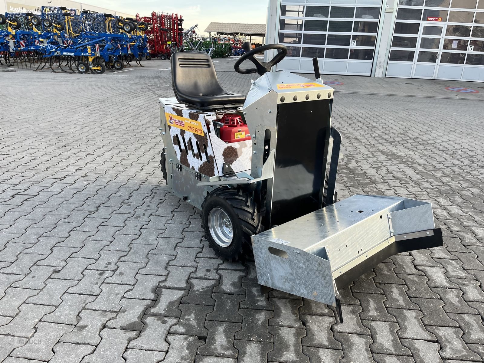 Sonstige Fütterungstechnik des Typs Westermann CM2 Pro Honda GXV390 E-Start mit Spaltenschieber, Neumaschine in Burgkirchen (Bild 12)