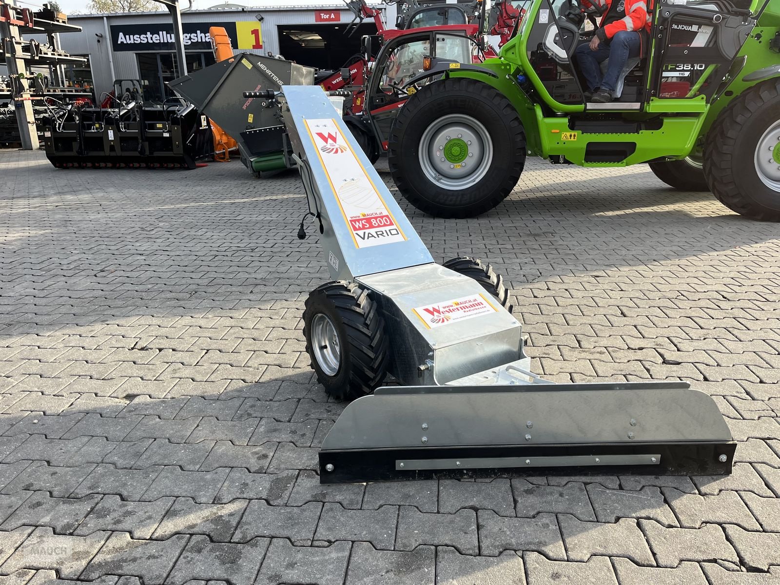 Sonstige Fütterungstechnik Türe ait Westermann WS 800 Vario Futter / Spaltenschieber, Neumaschine içinde Burgkirchen (resim 4)