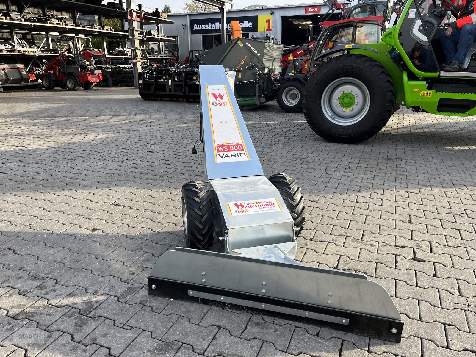 Sonstige Fütterungstechnik Türe ait Westermann WS 800 Vario Futter / Spaltenschieber, Neumaschine içinde Burgkirchen (resim 7)