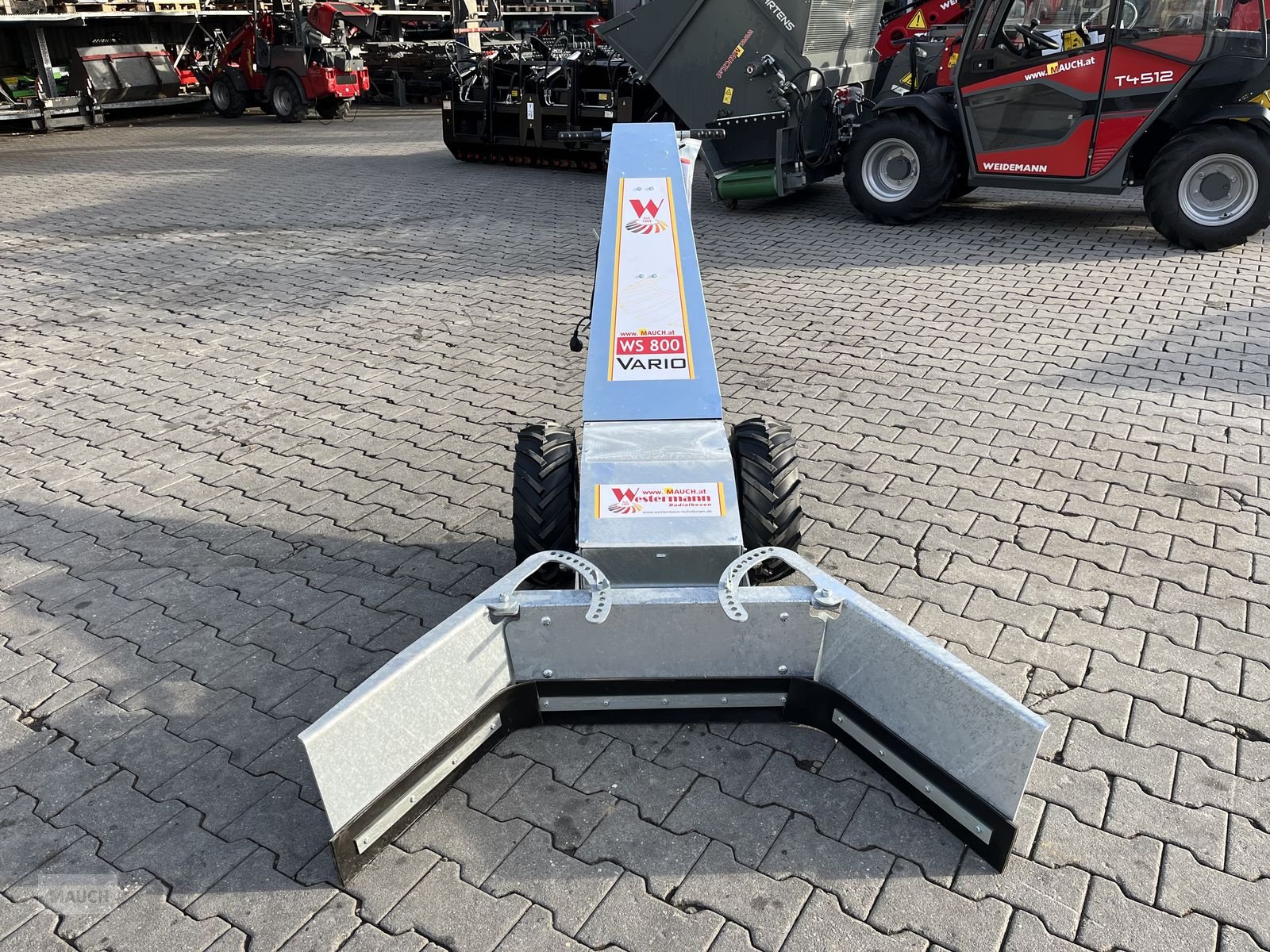 Sonstige Fütterungstechnik Türe ait Westermann WS 800 Vario Futter / Spaltenschieber, Neumaschine içinde Burgkirchen (resim 13)