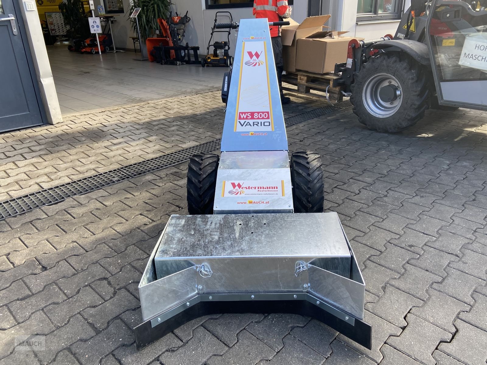 Sonstige Fütterungstechnik Türe ait Westermann WS 800 Vario Futter / Spaltenschieber, Neumaschine içinde Burgkirchen (resim 16)