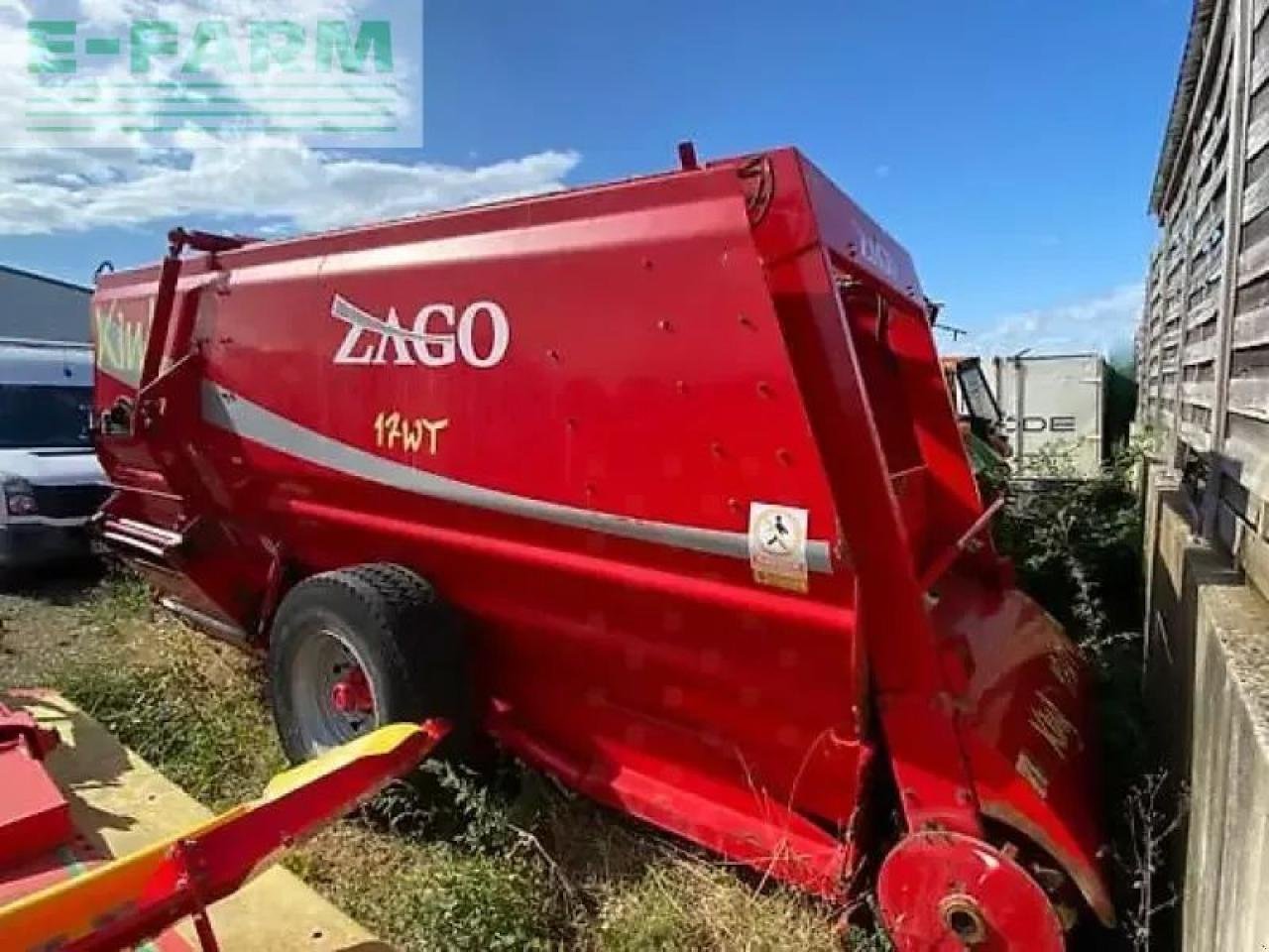 Sonstige Fütterungstechnik типа Zago king 17 wt, Gebrauchtmaschine в MARLENHEIM (Фотография 2)