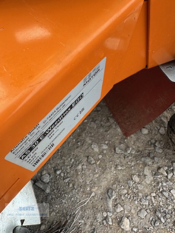 Sonstige Gartentechnik & Kommunaltechnik Türe ait AS-Motor AS 30 WeedHex EGO, Neumaschine içinde Lindenfels-Glattbach (resim 4)