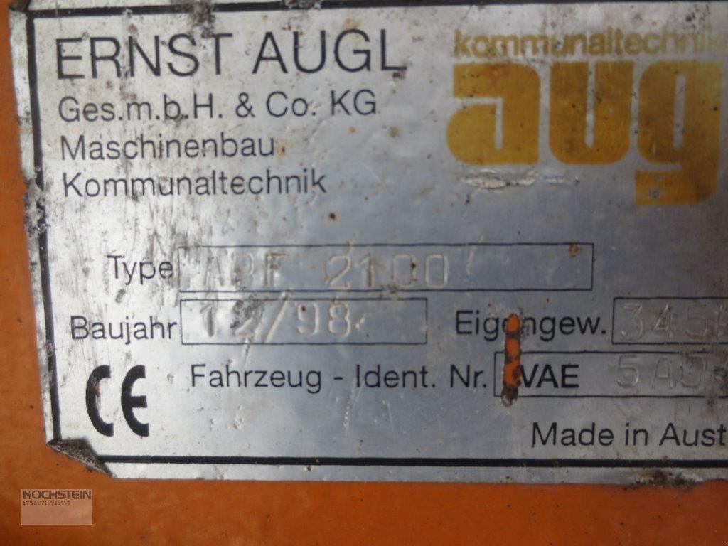 Sonstige Gartentechnik & Kommunaltechnik типа Augl SX 100, Gebrauchtmaschine в Heidelberg - Rohrbach Süd (Фотография 13)