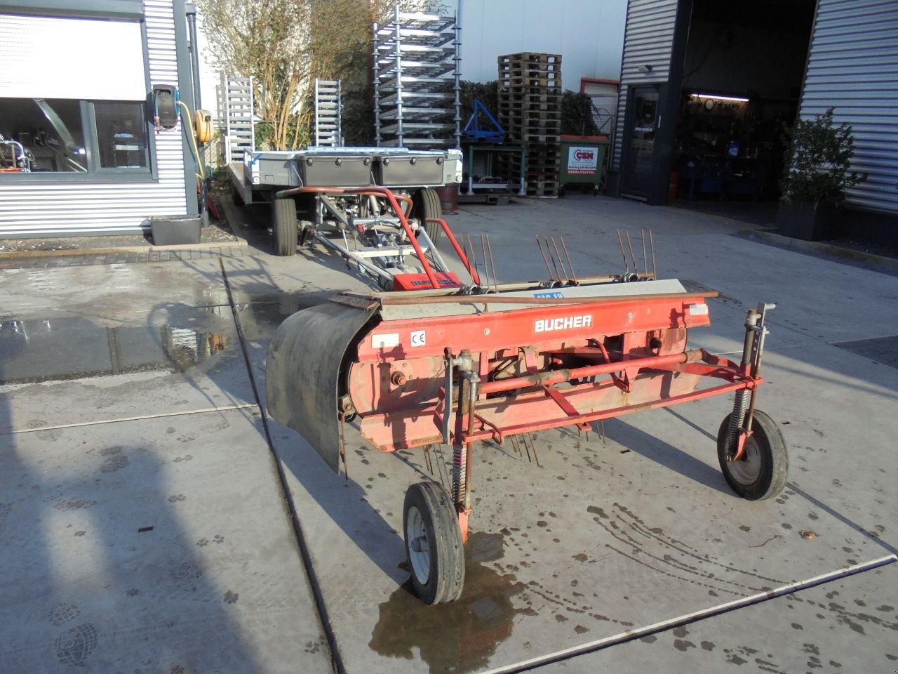 Sonstige Gartentechnik & Kommunaltechnik Türe ait Bucher rekord, Gebrauchtmaschine içinde Hedel (resim 4)