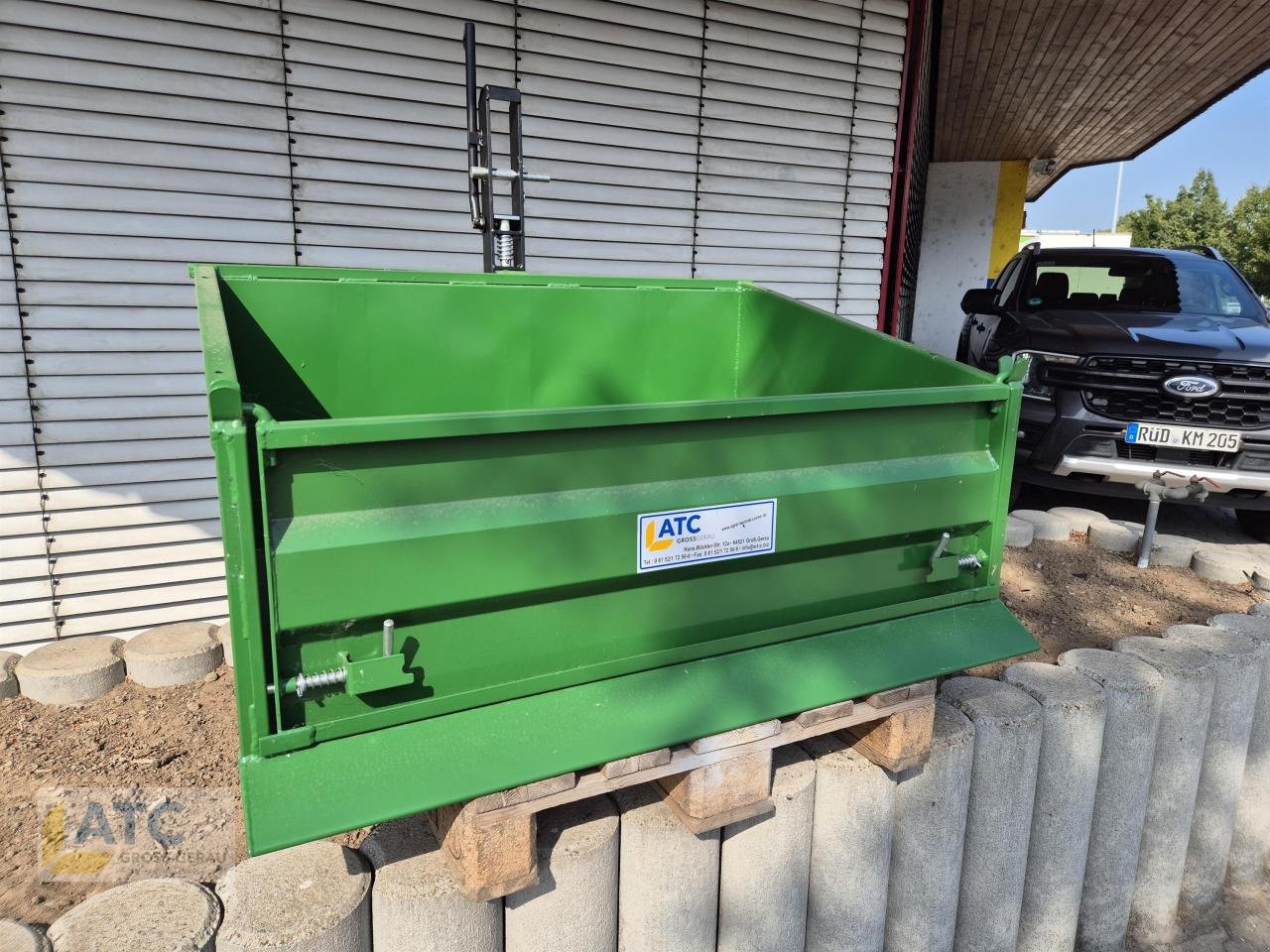 Sonstige Gartentechnik & Kommunaltechnik typu Düvelsdorf HECKCONTAINER 120CM, Neumaschine v Groß-Gerau (Obrázek 3)