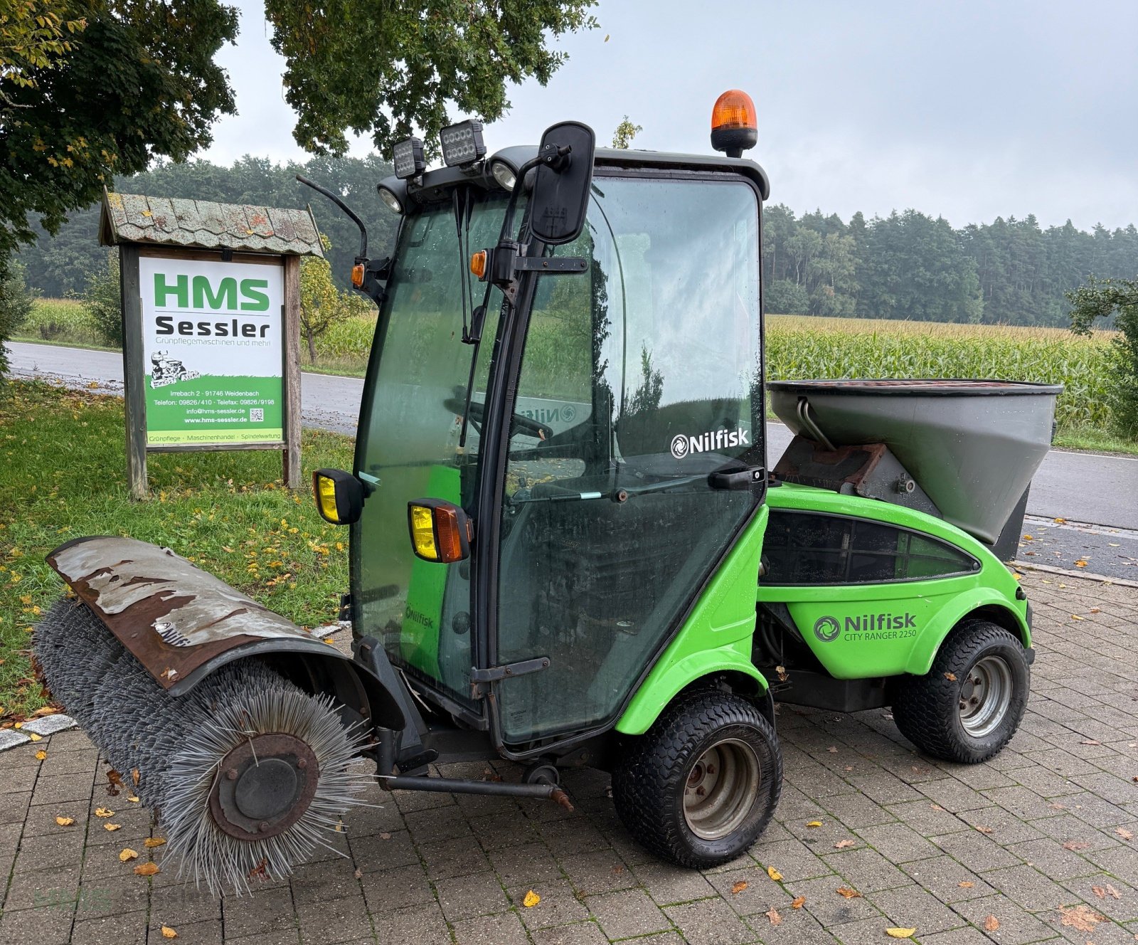 Sonstige Gartentechnik & Kommunaltechnik typu Egholm City Ranger 2250, Gebrauchtmaschine v Weidenbach (Obrázek 1)