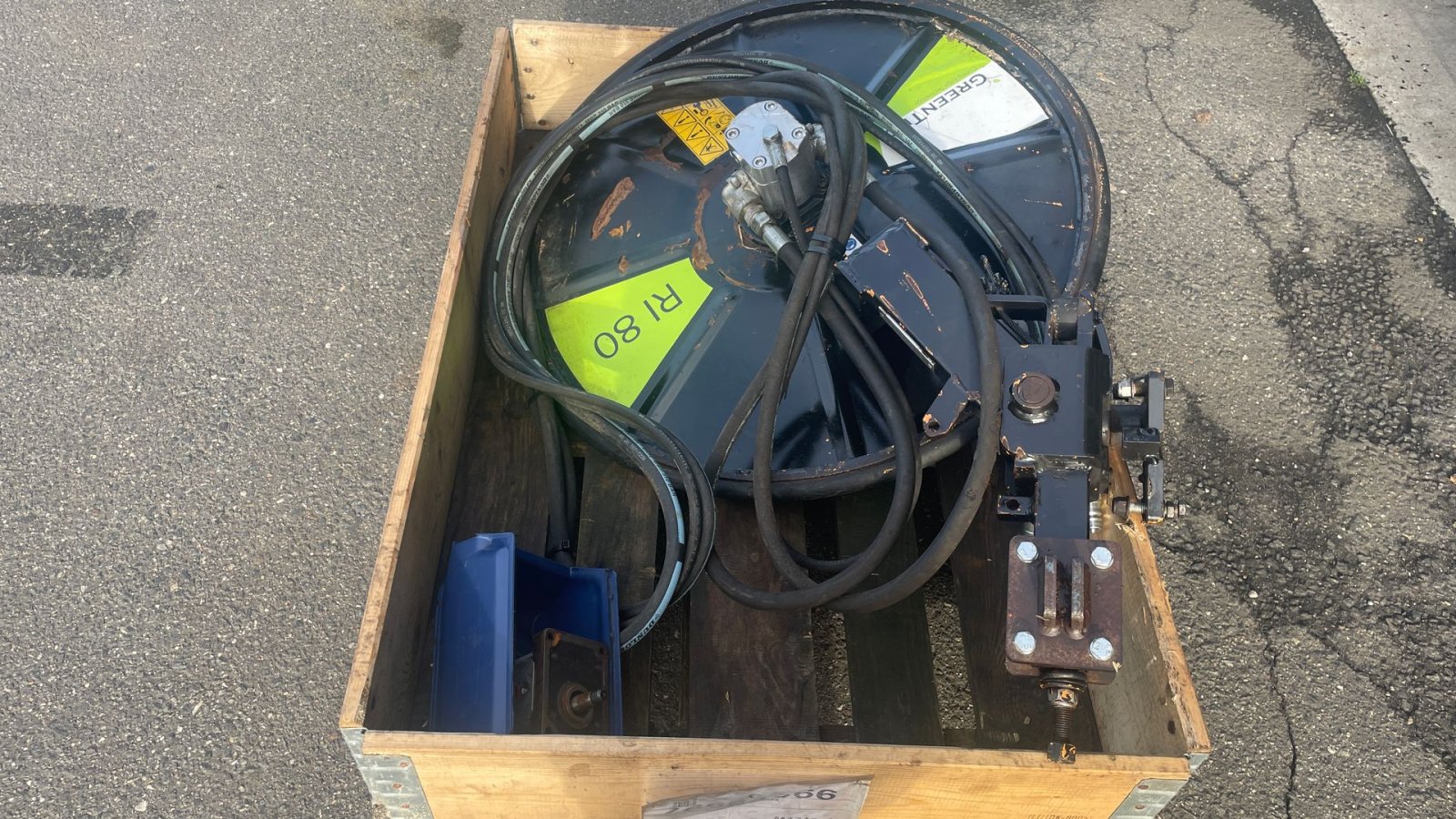 Sonstige Gartentechnik & Kommunaltechnik des Typs Greentec Ri80 underhegnsklipper, Gebrauchtmaschine in Holstebro (Bild 1)