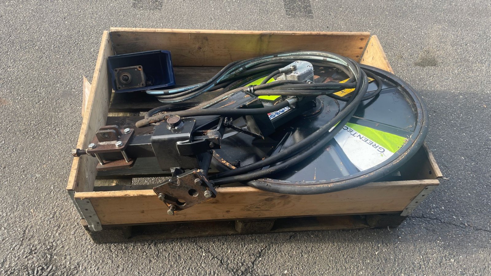 Sonstige Gartentechnik & Kommunaltechnik des Typs Greentec Ri80 underhegnsklipper, Gebrauchtmaschine in Holstebro (Bild 3)