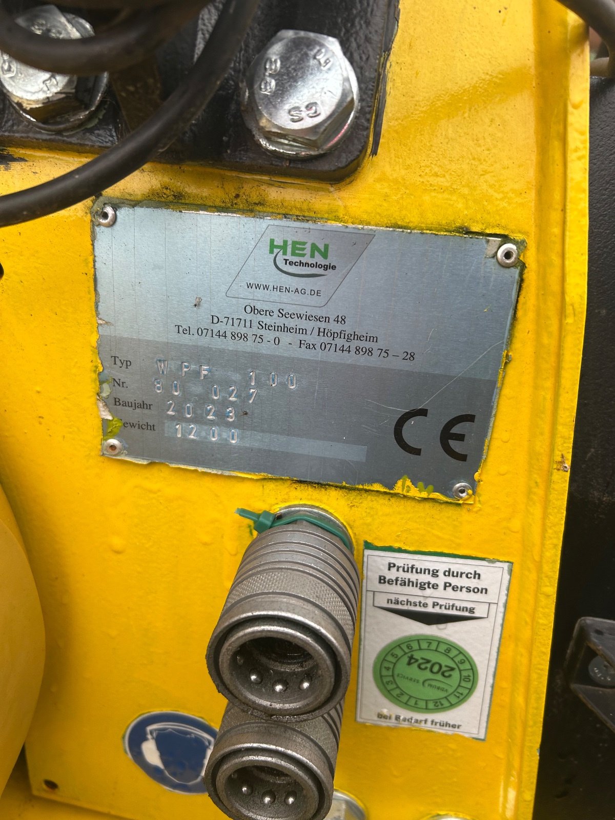 Sonstige Gartentechnik & Kommunaltechnik от тип HEN Wegebau, Gebrauchtmaschine в Deining (Снимка 18)