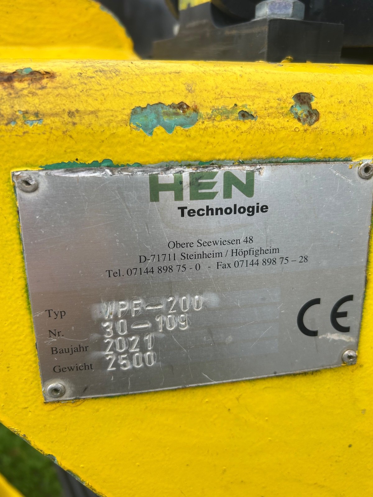 Sonstige Gartentechnik & Kommunaltechnik Türe ait HEN Wegebau, Gebrauchtmaschine içinde Deining (resim 27)