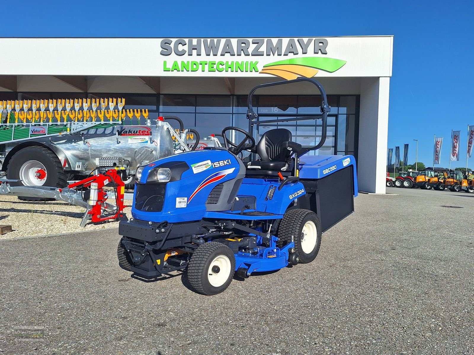 Sonstige Gartentechnik & Kommunaltechnik des Typs Iseki SXG 324+ SBC590, Neumaschine in Gampern (Bild 1)