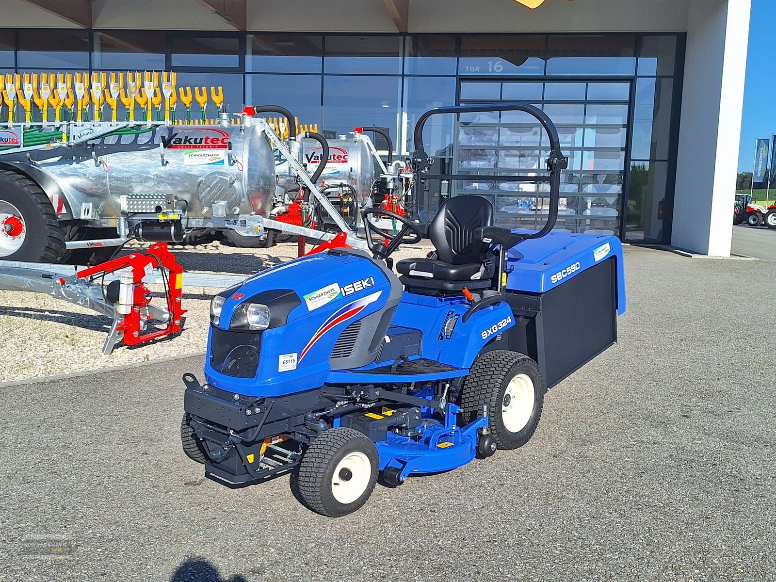 Sonstige Gartentechnik & Kommunaltechnik des Typs Iseki SXG 324+ SBC590, Neumaschine in Gampern (Bild 4)