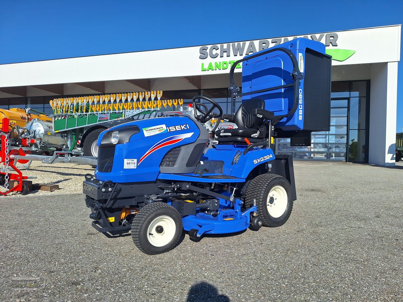 Sonstige Gartentechnik & Kommunaltechnik del tipo Iseki SXG 324+ SBC590, Neumaschine In Gampern (Immagine 20)