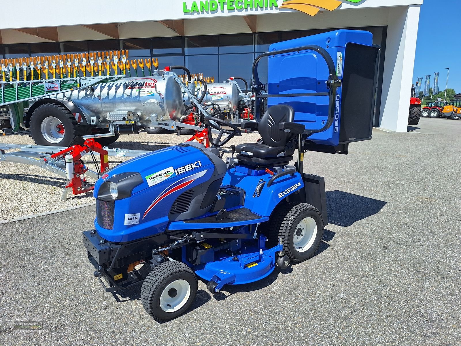 Sonstige Gartentechnik & Kommunaltechnik типа Iseki SXG 324+ SBC590, Gebrauchtmaschine в Gampern (Фотография 18)