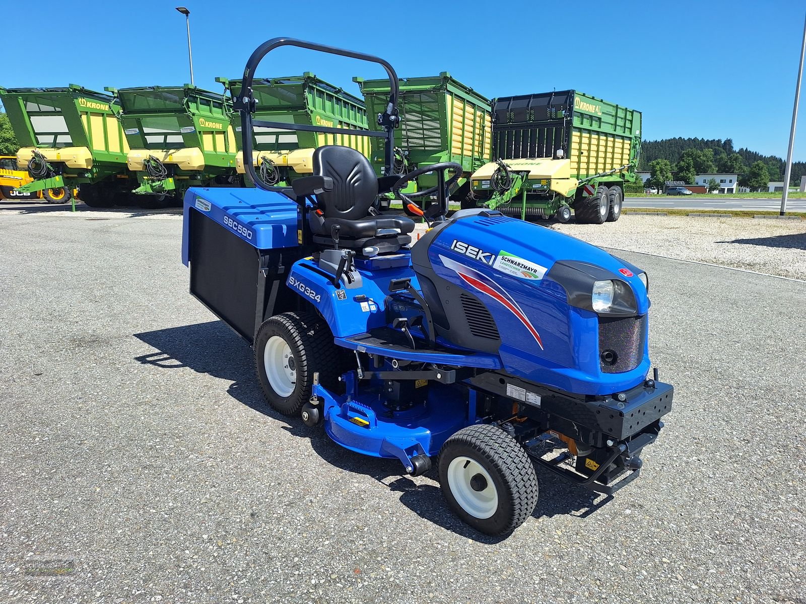 Sonstige Gartentechnik & Kommunaltechnik типа Iseki SXG 324+ SBC590, Gebrauchtmaschine в Gampern (Фотография 3)