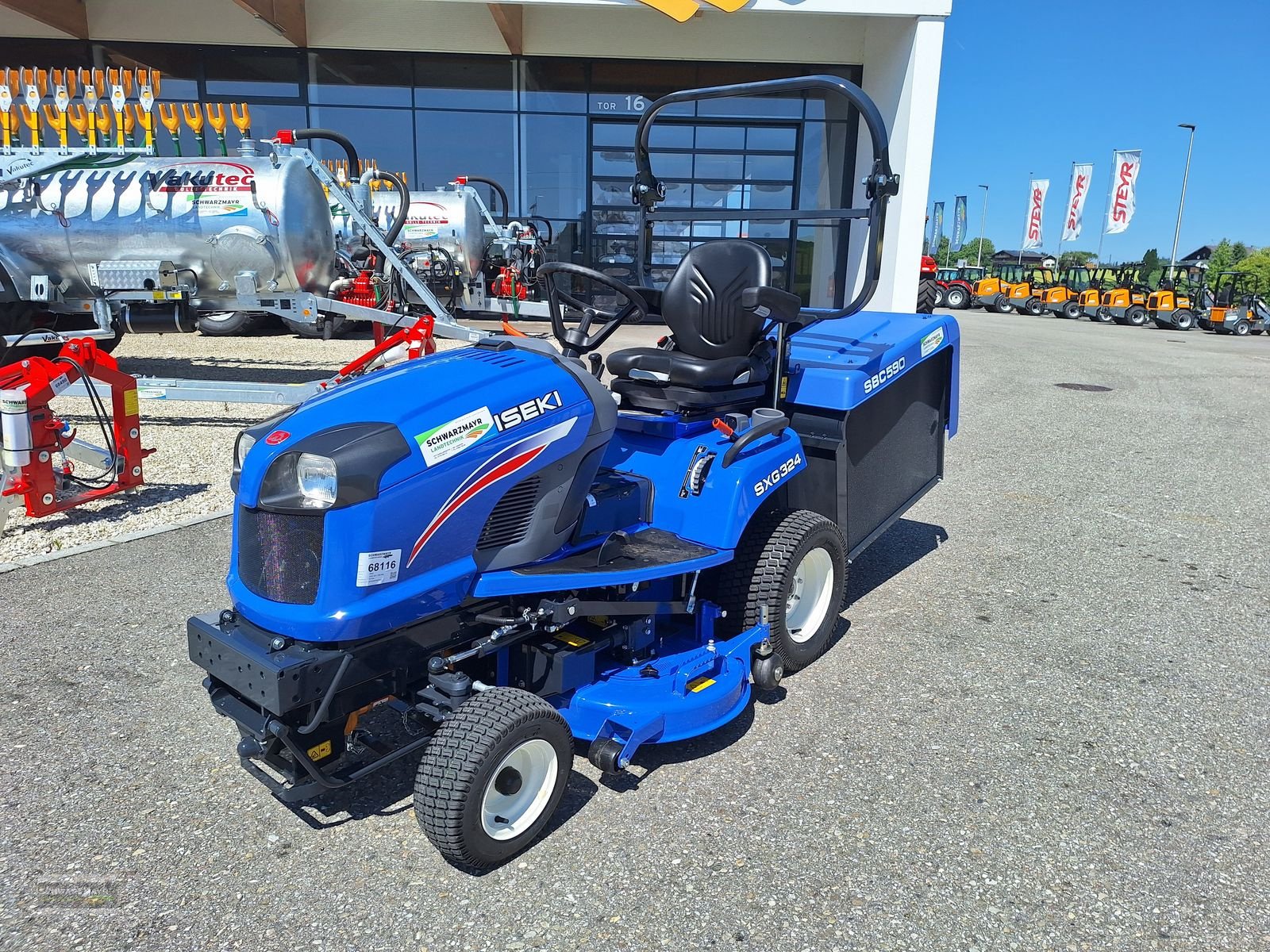 Sonstige Gartentechnik & Kommunaltechnik типа Iseki SXG 324+ SBC590, Gebrauchtmaschine в Gampern (Фотография 2)