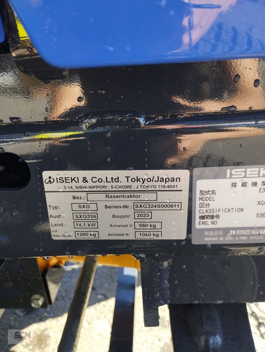 Sonstige Gartentechnik & Kommunaltechnik del tipo Iseki SXG 324+ SBC650, Neumaschine en St. Marein (Imagen 9)