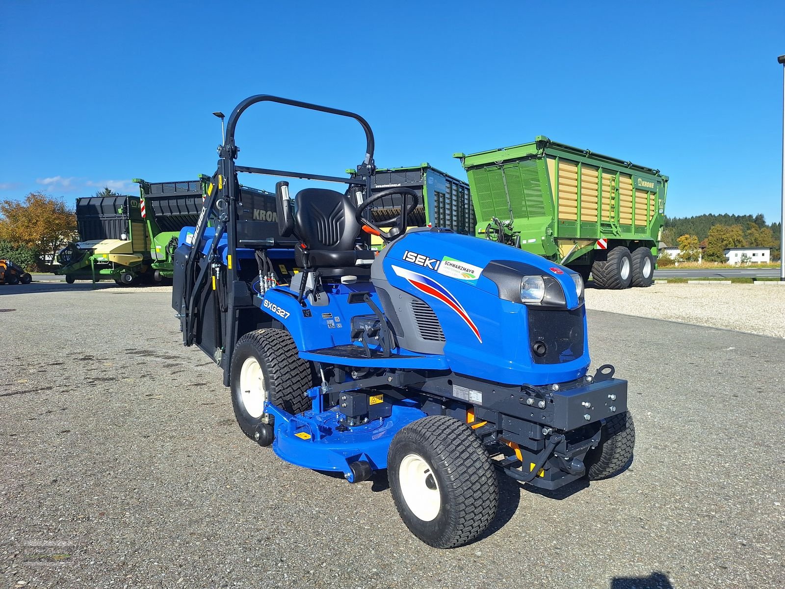 Sonstige Gartentechnik & Kommunaltechnik des Typs Iseki SXG 327+ SBC650, Neumaschine in Aurolzmünster (Bild 5)