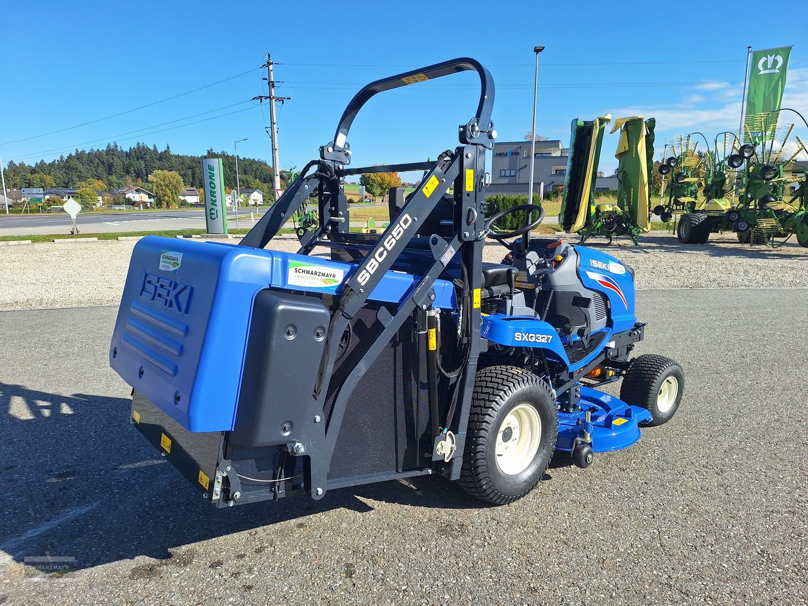 Sonstige Gartentechnik & Kommunaltechnik des Typs Iseki SXG 327+ SBC650, Neumaschine in Aurolzmünster (Bild 7)
