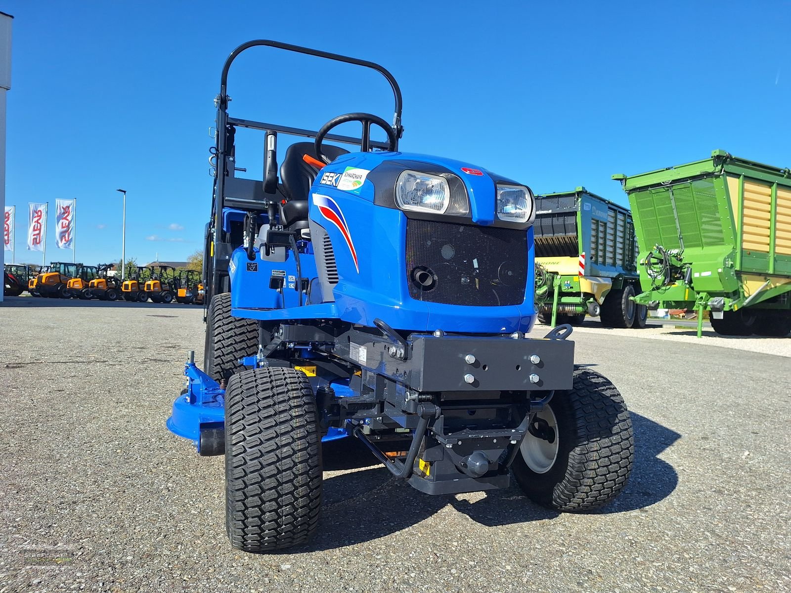 Sonstige Gartentechnik & Kommunaltechnik des Typs Iseki SXG 327+ SBC650, Neumaschine in Aurolzmünster (Bild 11)