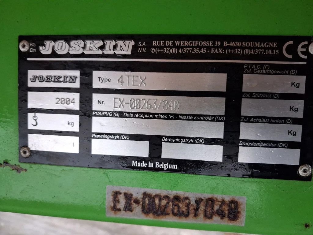 Sonstige Gartentechnik & Kommunaltechnik van het type Joskin Trans ex 4 ton kipper/bakkenwagen, Gebrauchtmaschine in Lunteren (Foto 7)