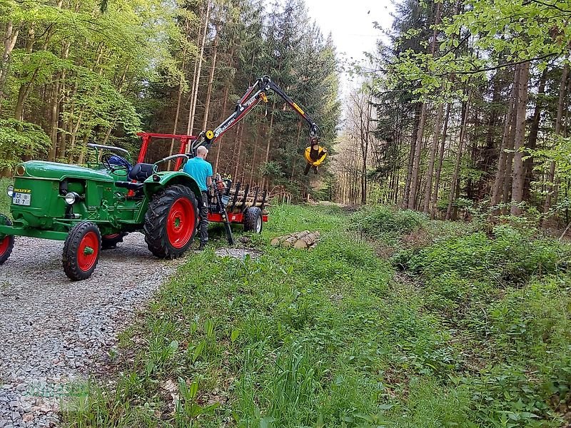 Sonstige Gartentechnik & Kommunaltechnik typu Källefall Rückewagen Rückehänger FB30D mit Forstkran FB 42L, Neumaschine v Schlettau (Obrázek 12)