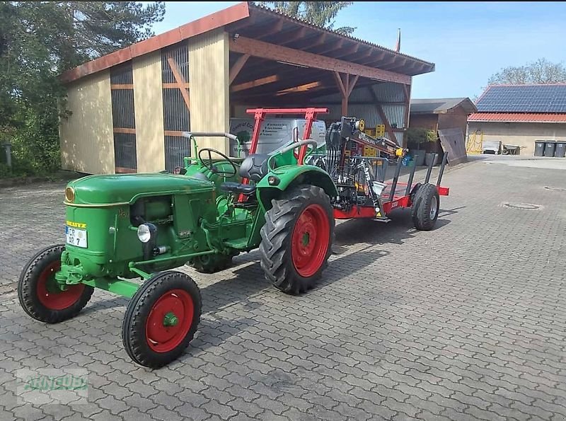 Sonstige Gartentechnik & Kommunaltechnik typu Källefall Rückewagen Rückehänger FB30D mit Forstkran FB 42L, Neumaschine v Schlettau (Obrázek 4)