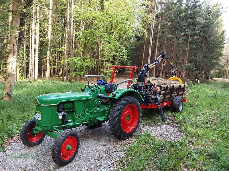 Sonstige Gartentechnik & Kommunaltechnik typu Källefall Rückewagen Rückehänger FB30D mit Forstkran FB 42L, Neumaschine v Schlettau (Obrázek 11)