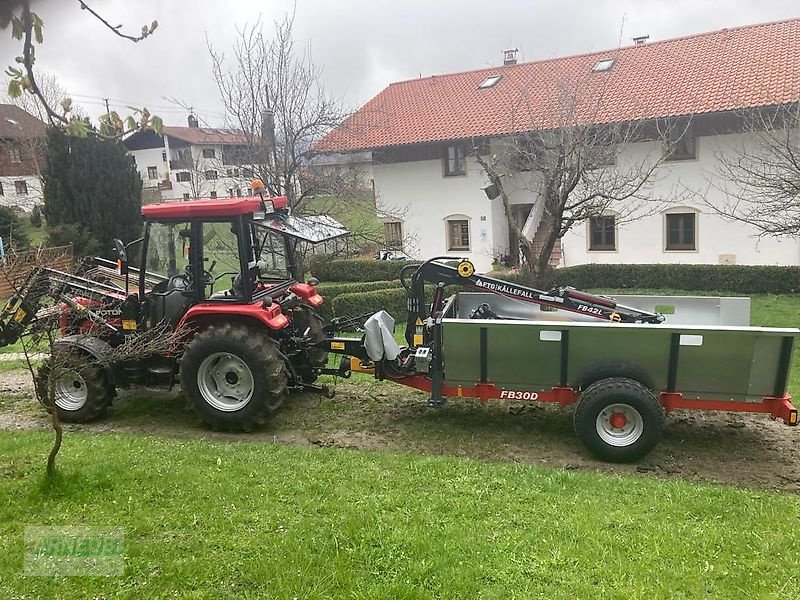 Sonstige Gartentechnik & Kommunaltechnik typu Källefall Rückewagen Rückehänger FB30D mit Forstkran FB 42L, Neumaschine v Schlettau (Obrázek 2)