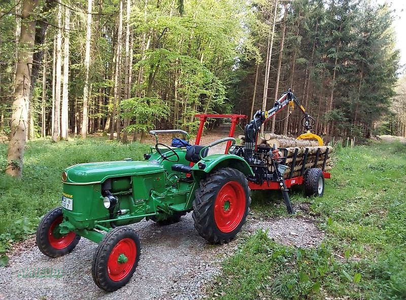 Sonstige Gartentechnik & Kommunaltechnik typu Källefall Rückewagen Rückehänger FB30D mit Forstkran FB 42L, Neumaschine v Schlettau (Obrázek 8)