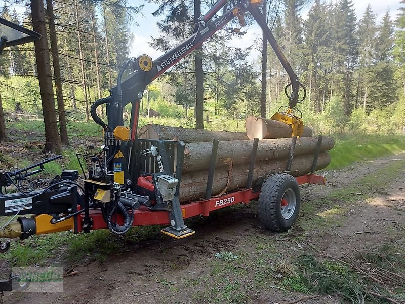 Sonstige Gartentechnik & Kommunaltechnik typu Källefall Rückewagen Rückehänger FB30D mit Forstkran FB 42L, Neumaschine v Schlettau (Obrázek 13)