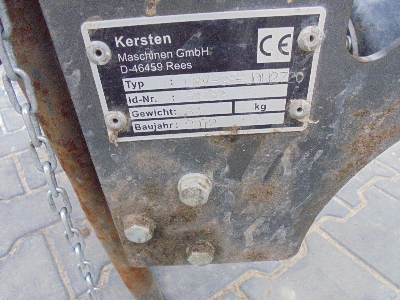 Sonstige Gartentechnik & Kommunaltechnik des Typs Kersten front bladblazer, Gebrauchtmaschine in Hedel (Bild 2)
