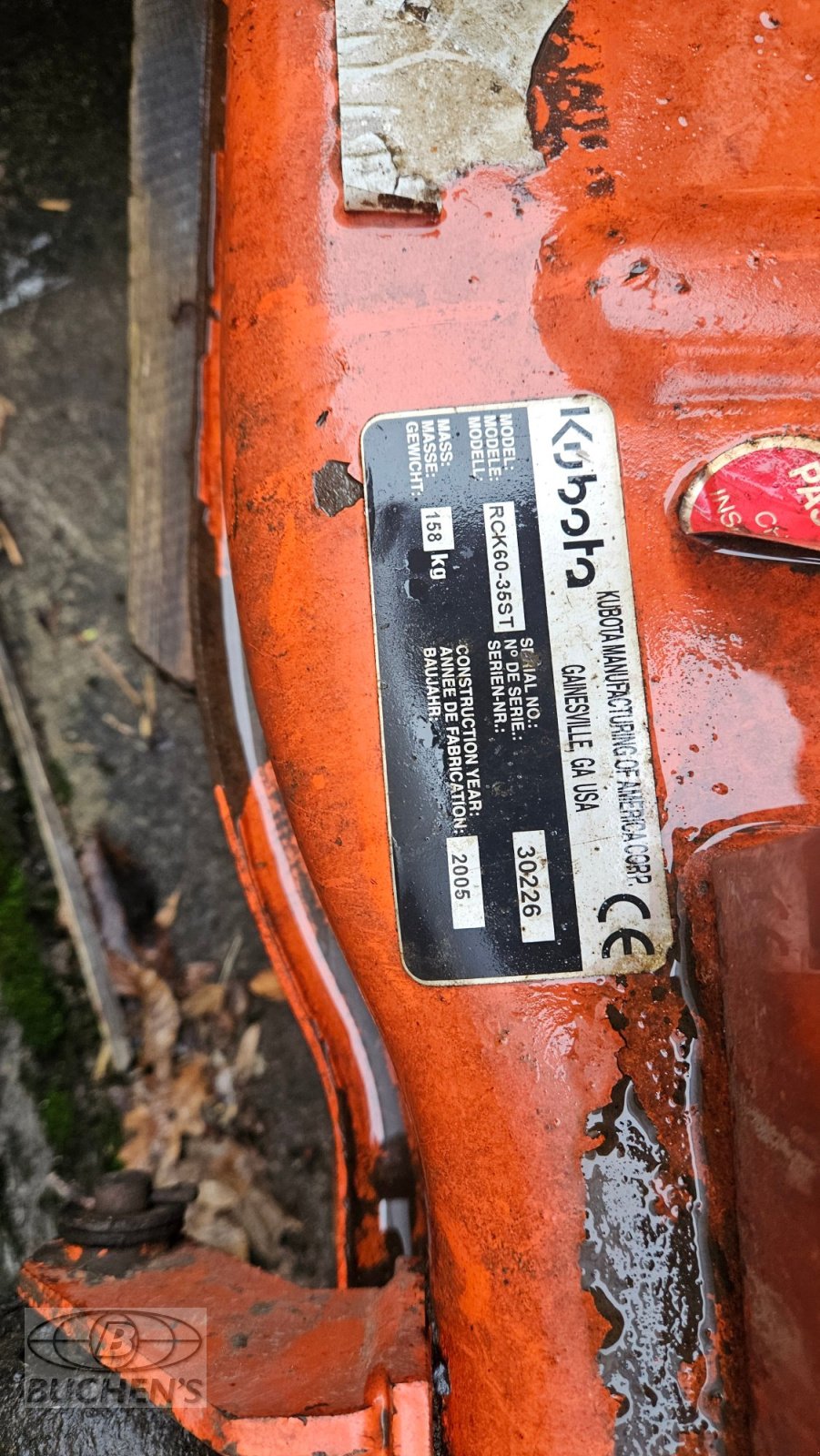 Sonstige Gartentechnik & Kommunaltechnik des Typs Kubota RCK 60-35 ST, Gebrauchtmaschine in Olpe (Bild 4)