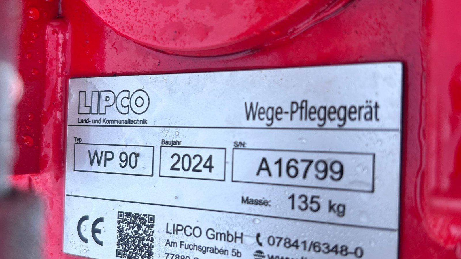 Sonstige Gartentechnik & Kommunaltechnik del tipo Lipco WP90, Gebrauchtmaschine en Suldrup (Imagen 6)