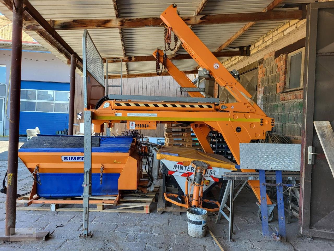 Sonstige Gartentechnik & Kommunaltechnik typu Mercedes-Benz Jotha Absetzer CombiCon 5018 U für Unimog, Gebrauchtmaschine v Hagelstadt (Obrázek 1)