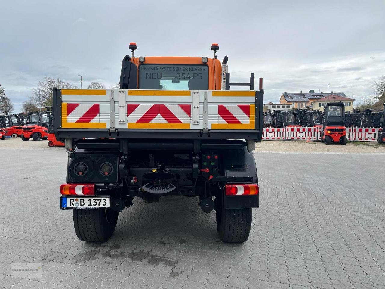 Sonstige Gartentechnik & Kommunaltechnik du type Mercedes-Benz Mercedes Benz Unimog U 435 Top Ausstattung, Gebrauchtmaschine en Hagelstadt (Photo 8)