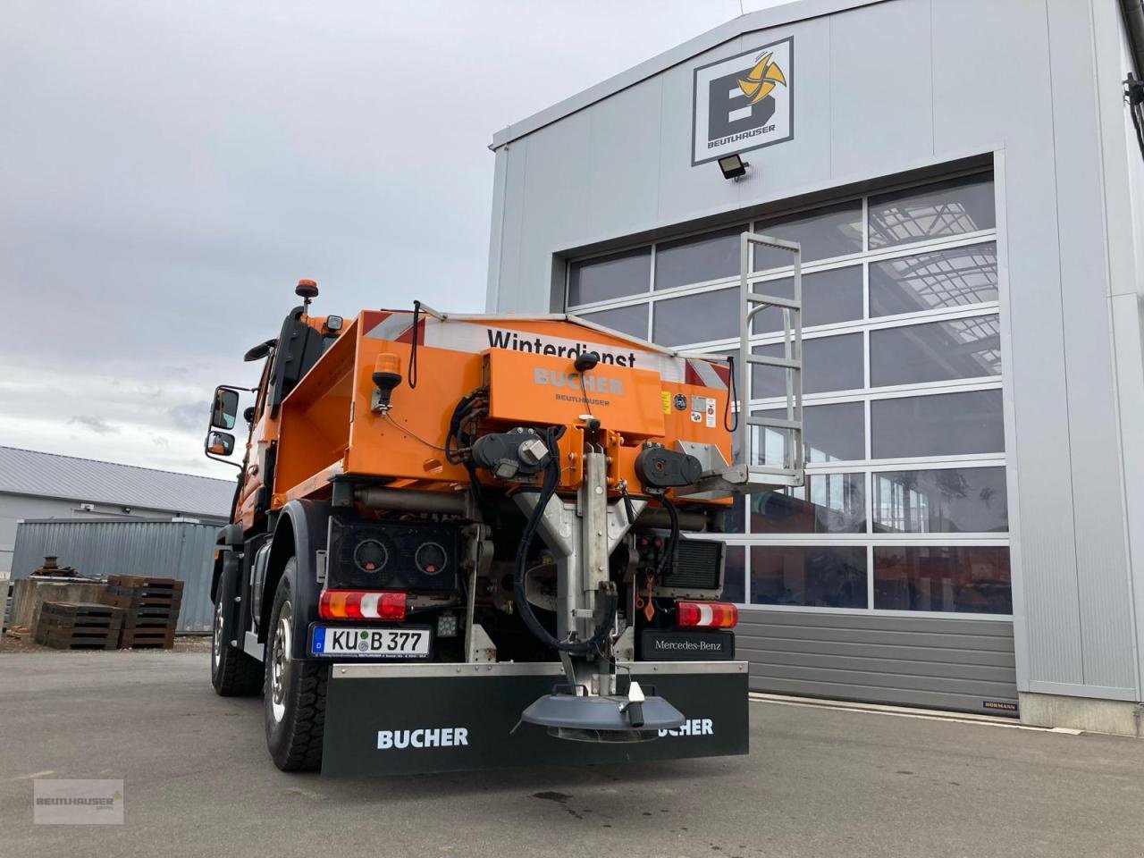 Sonstige Gartentechnik & Kommunaltechnik tip Mercedes-Benz Mercedes Benz Unimog U 435 Top Ausstattung, Gebrauchtmaschine in Weimar (Poză 8)