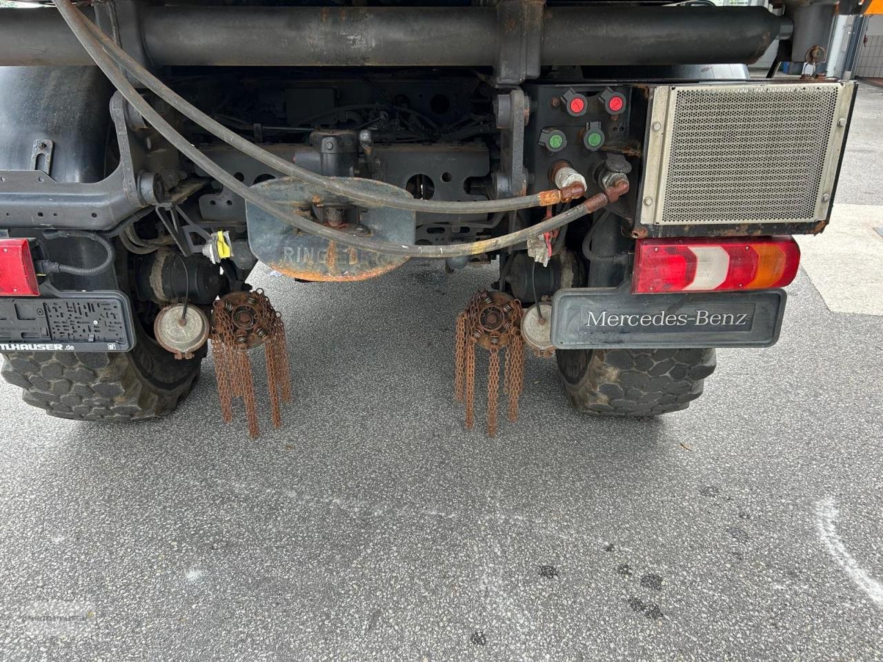 Sonstige Gartentechnik & Kommunaltechnik typu Mercedes-Benz Unimog U 318 mit Gmeiner Streuer STA 2500 TC, Gebrauchtmaschine v Hengersberg (Obrázek 9)
