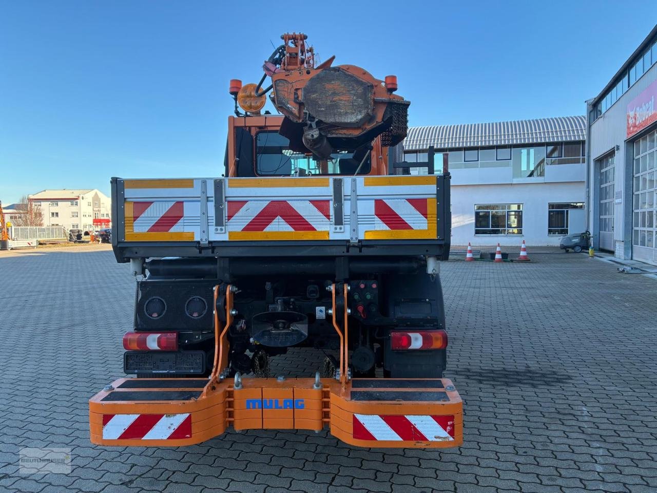 Sonstige Gartentechnik & Kommunaltechnik des Typs Mercedes-Benz Unimog U 427 mit Mulag Kombinationmähwerk MKM 700, Gebrauchtmaschine in Hagelstadt (Bild 7)