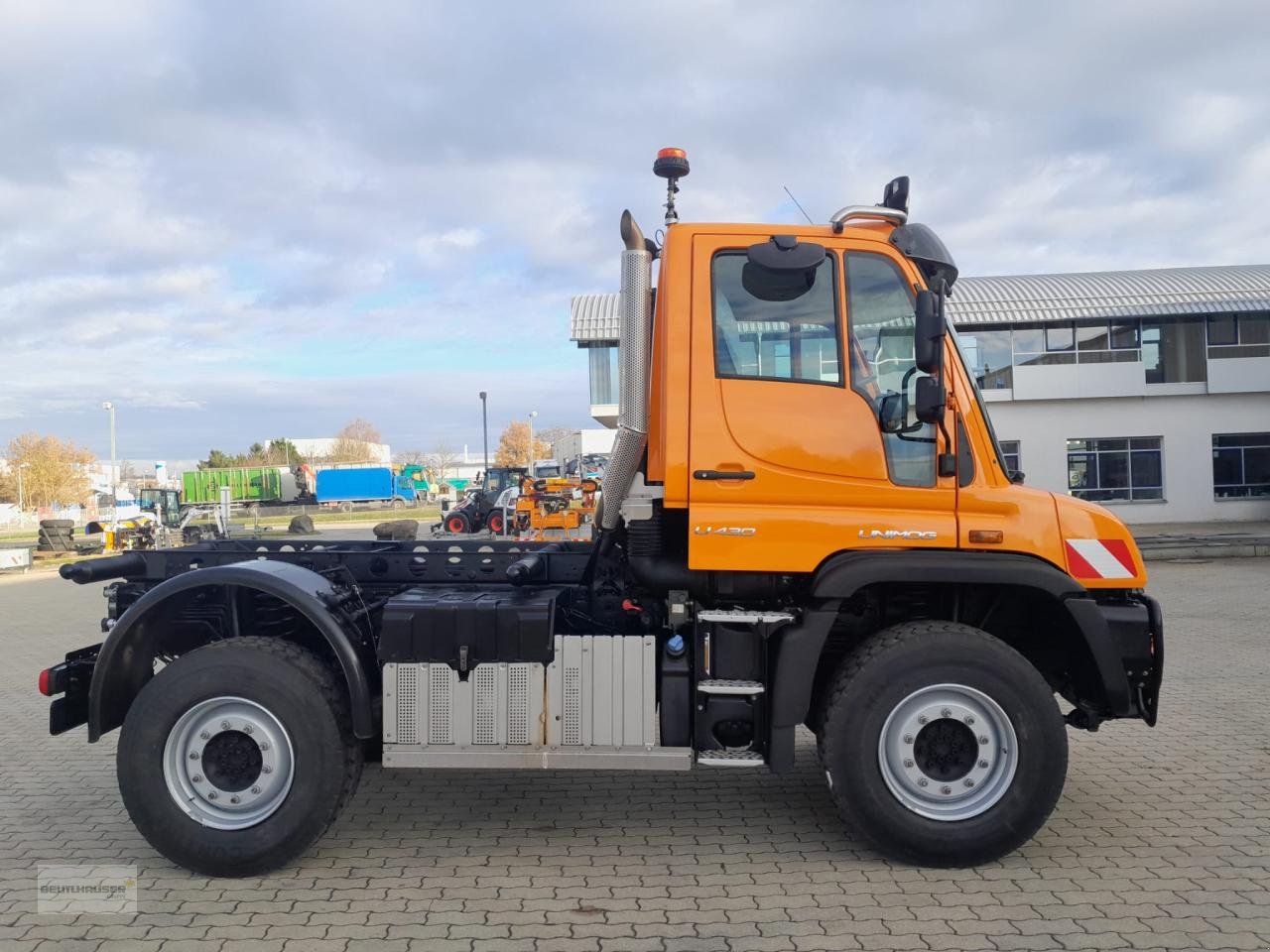 Sonstige Gartentechnik & Kommunaltechnik tipa Mercedes-Benz Unimog U 430 mit Jotha Absetzer CombiCon 5018 U, Gebrauchtmaschine u Hagelstadt (Slika 4)