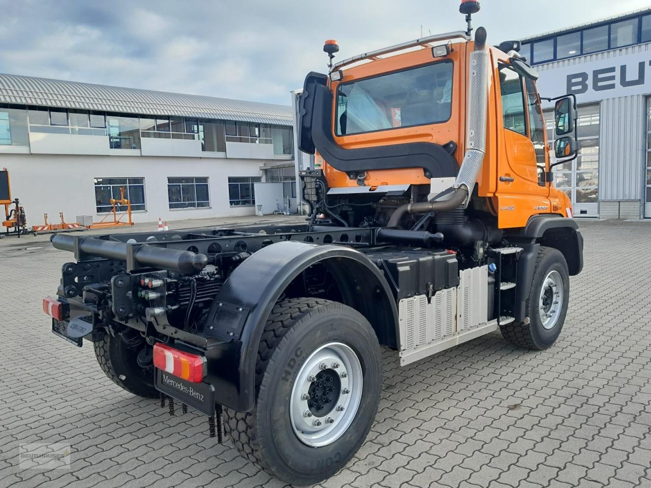 Sonstige Gartentechnik & Kommunaltechnik tipa Mercedes-Benz Unimog U 430 mit Jotha Absetzer CombiCon 5018 U, Gebrauchtmaschine u Hagelstadt (Slika 5)