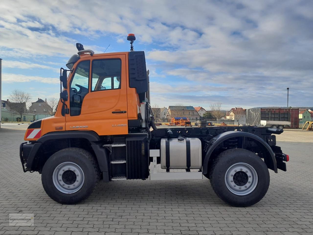 Sonstige Gartentechnik & Kommunaltechnik tipa Mercedes-Benz Unimog U 430 mit Jotha Absetzer CombiCon 5018 U, Gebrauchtmaschine u Hagelstadt (Slika 9)