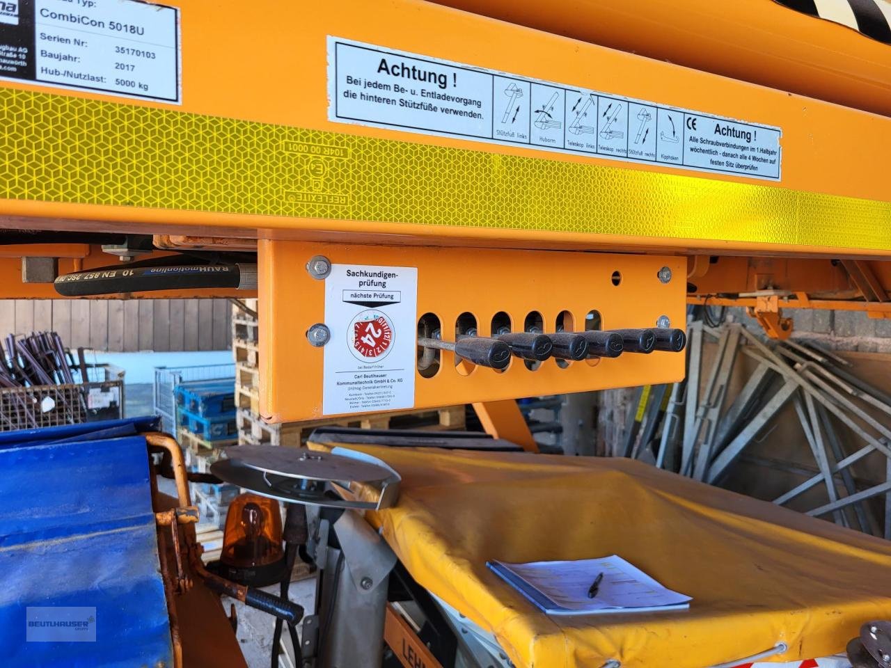 Sonstige Gartentechnik & Kommunaltechnik tipa Mercedes-Benz Unimog U 430 mit Jotha Absetzer CombiCon 5018 U, Gebrauchtmaschine u Hagelstadt (Slika 20)