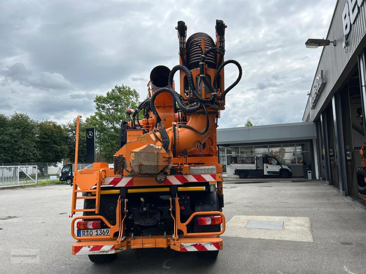 Sonstige Gartentechnik & Kommunaltechnik typu Mercedes-Benz Unimog U 430 mit Mulag MFK 500 + SB 500, Gebrauchtmaschine v Hengersberg (Obrázek 7)