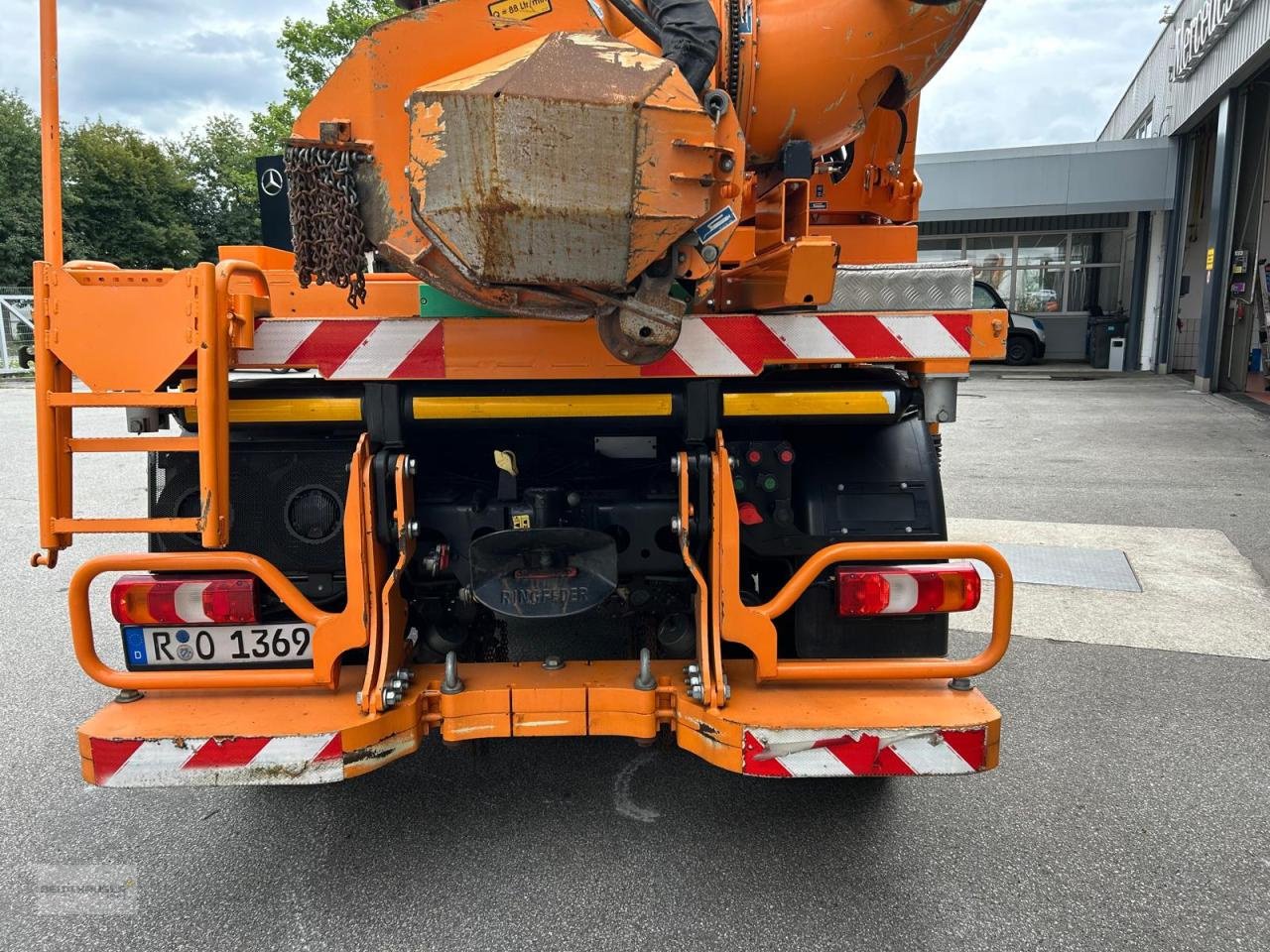Sonstige Gartentechnik & Kommunaltechnik typu Mercedes-Benz Unimog U 430 mit Mulag MFK 500 + SB 500, Gebrauchtmaschine v Hengersberg (Obrázek 8)