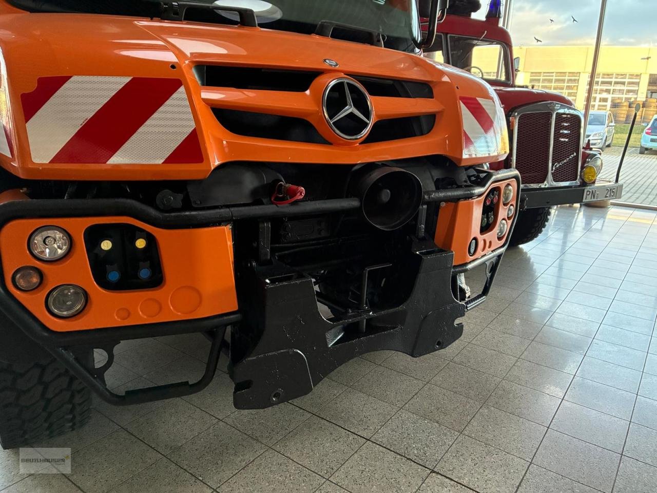 Sonstige Gartentechnik & Kommunaltechnik typu Mercedes-Benz Unimog U 530 mit neuem Motor, Gebrauchtmaschine v Hagelstadt (Obrázek 20)