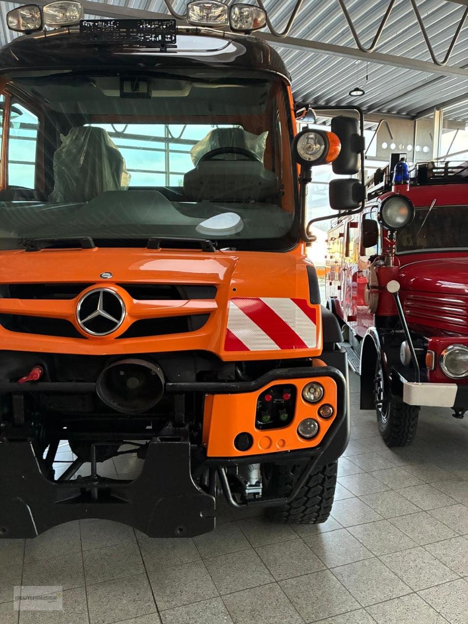Sonstige Gartentechnik & Kommunaltechnik typu Mercedes-Benz Unimog U 530 mit neuem Motor, Gebrauchtmaschine v Hagelstadt (Obrázek 21)