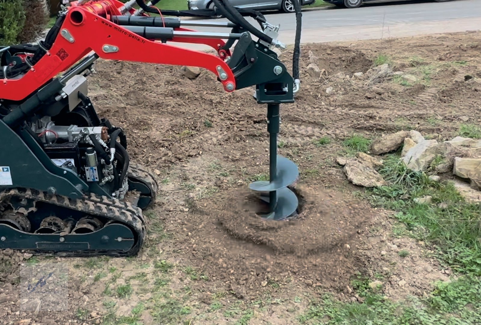 Sonstige Gartentechnik & Kommunaltechnik of the type micro-pelle microBull Minilader 0,75 m Skidlader Kompaktlader, Neumaschine in Bruckmühl (Picture 4)