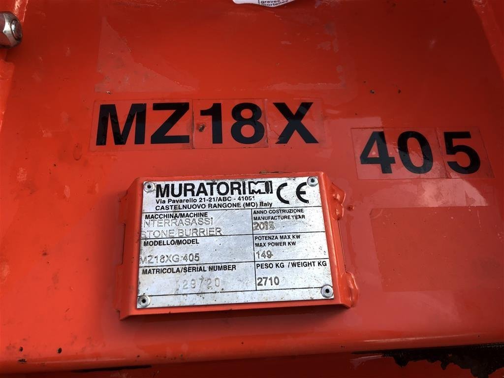 Sonstige Gartentechnik & Kommunaltechnik des Typs Muratori MZ18 405, Gebrauchtmaschine in Suldrup (Bild 3)